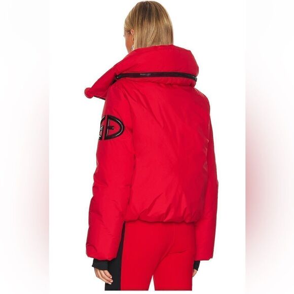 Goldbergh Porter Ski Jacket NWT US 10 Flame Red Waterproof - Picture 3 of 9